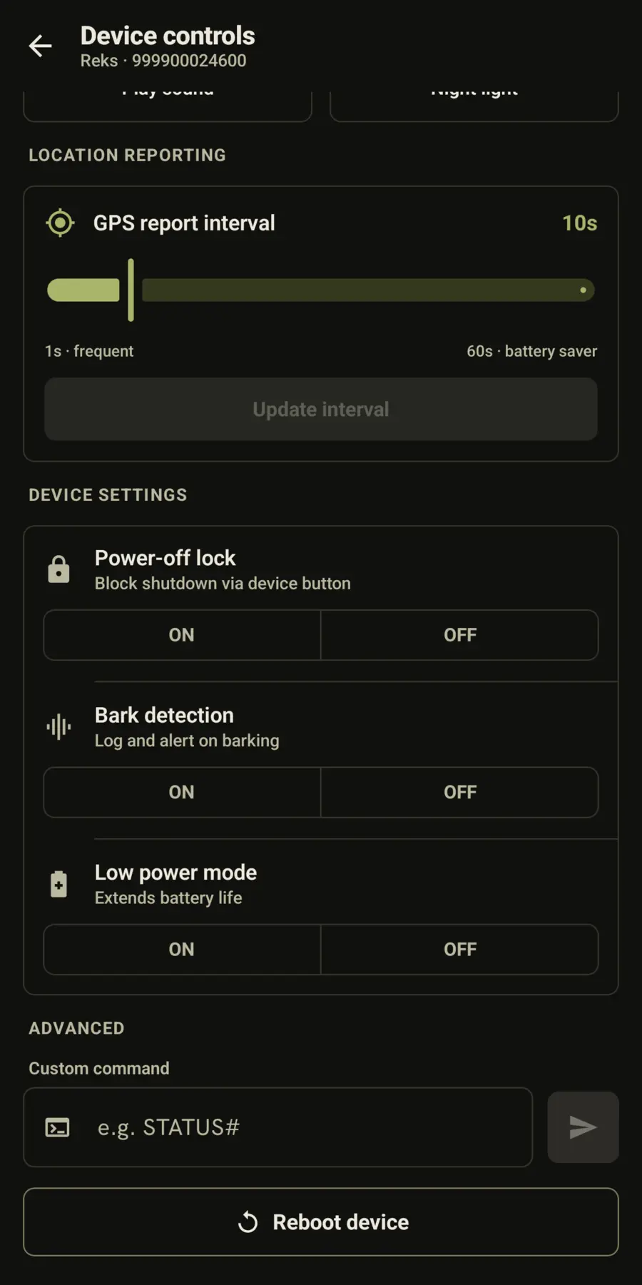 Settings you actually use
