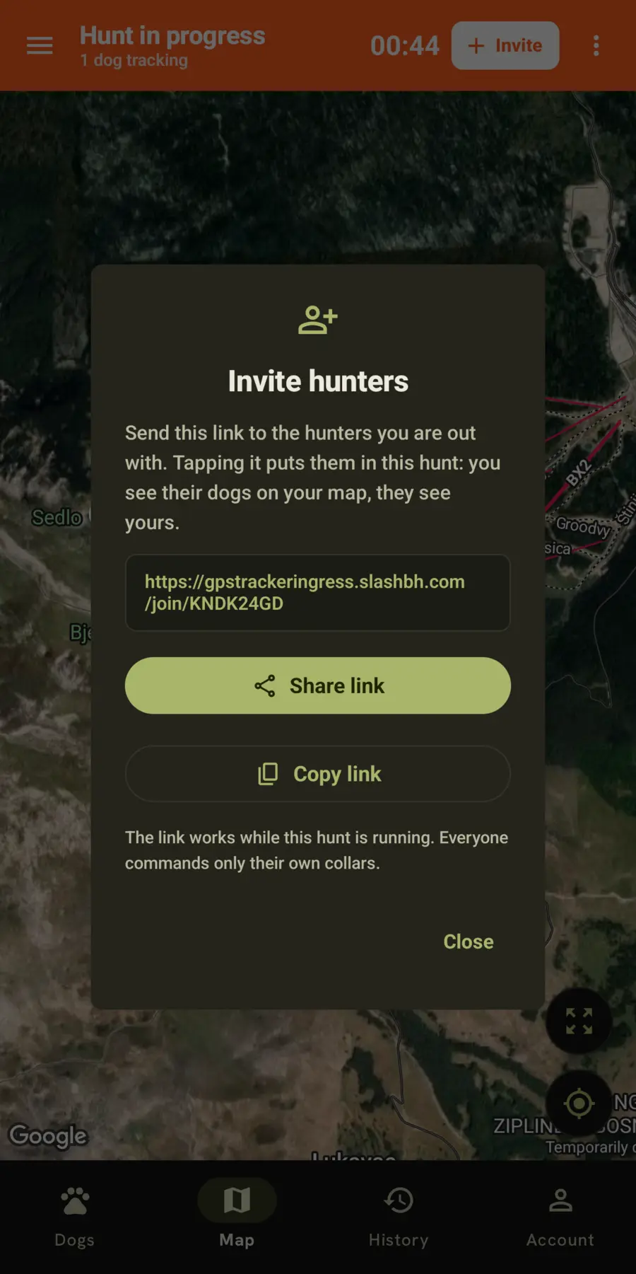 Invite the party